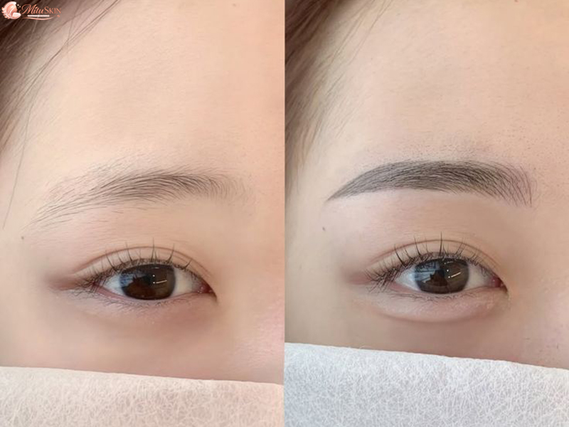 Dịch vụ phun xăm chân mày tại TPHCM đẹp