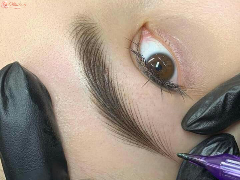 Ưu điểm của Mitu Skin phun xăm lông mày